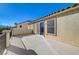 Wide balcony with iron railing overlooking neighborhood and homes at 4225 Ponce Royal Ave, North Las Vegas, NV 89031