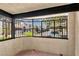 Private balcony featuring ornate wrought iron and a view of the street at 5070 Jeffreys St # 101, Las Vegas, NV 89119