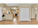 Open-concept kitchen with direct access to living area, offering seamless interaction and flow at 5335 Duralite St # 203, Las Vegas, NV 89122