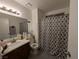 Functional bathroom with modern sink and shower/tub combo at , Las Vegas, NV 89142