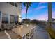 Beautiful outdoor patio with dining and seating, offering stunning views at 11441 Allerton Park Dr # 212, Las Vegas, NV 89135