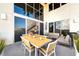 A beautiful patio with dining, seating, and seamless indoor/outdoor flow at 11441 Allerton Park Dr # 212, Las Vegas, NV 89135
