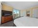 Bedroom with large windows, providing natural light and city views at 2000 N Fashion Show Dr # 3307, Las Vegas, NV 89109