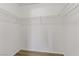 Walk-in closet featuring built-in shelving perfect for organizing all your wardrobe essentials at 2120 Ramrod Ave # 1318, Henderson, NV 89014