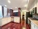 Modern kitchen with stainless steel appliances, granite countertops and custom cabinetry at 26 E Serene Ave # 412, Las Vegas, NV 89123