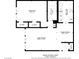 Detailed floor plan showing the layout and dimensions of the home's living spaces at 2831 Geary Pl # 2912, Las Vegas, NV 89109