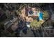 An aerial view shows the property's pool and solar panels at 2917 Chapala Dr, Las Vegas, NV 89120