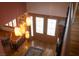 The foyer has a view of the wooden front door at 2917 Chapala Dr, Las Vegas, NV 89120