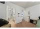 Bedroom with view to bathroom and adjacent bedroom at 4861 S Torrey Pines Dr # 106, Las Vegas, NV 89103