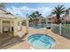 Community spa near the pool, offering relaxation in a shared outdoor space at 4861 S Torrey Pines Dr # 106, Las Vegas, NV 89103