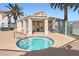 Relaxing community hot tub with clear blue water, perfect for unwinding at 4899 S Torrey Pines Dr # 104, Las Vegas, NV 89103