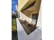Inviting patio with cozy seating, ideal for outdoor relaxation and entertaining at 4899 S Torrey Pines Dr # 104, Las Vegas, NV 89103