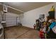 Well-organized garage with a car and ample storage space, offering convenience and functionality at 542 Foothill Cove Ln, Henderson, NV 89002