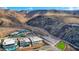 Modern homes set in a desert community offering privacy and impressive mountain views at 677 Overlook Rim Dr, Henderson, NV 89012