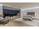 Beautiful main bedroom featuring a stunning city view and luxury finishes at 9 Boulderback Dr, Henderson, NV 89012