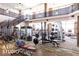 Spacious fitness center featuring modern equipment, ample natural light, and scenic surroundings at 1407 Wheelwright Ct, Mesquite, NV 89034