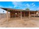 Exterior features horse stall with gated entry at 1462 Rawhide St, Las Vegas, NV 89119