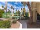 Enjoy community living with access to a refreshing pool surrounded by lush greenery and secure fencing at 1560 Jamielinn Ln # 101, Las Vegas, NV 89110