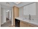 Kitchen with stainless steel sink, dishwasher, and ample counter space at 1909 Mountain Hills Ct # 103, Las Vegas, NV 89128