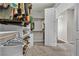 Spacious walk-in closet with custom shelving and rods for organizing clothes and accessories at 2833 Athena Hill Ct, Henderson, NV 89052