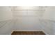 Walk-in closet with installed wire shelving to maximize storage at 3441 Mountain Park St, Las Vegas, NV 89129