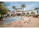 Inviting clubhouse patio with ample seating, perfect for outdoor relaxation and community gatherings at 3441 Mountain Park St, Las Vegas, NV 89129