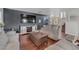 Inviting living room with cozy seating, entertainment center, and stylish decor at 3536 Golden Pedal St, Las Vegas, NV 89129