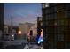 Panoramic city views showcasing iconic landmarks and vibrant attractions on the strip at dusk at 3726 S Las Vegas Blvd # 1107, Las Vegas, NV 89158