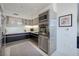 Well-equipped kitchen features modern stainless steel appliances, streamlined cabinetry, and efficient layout for cooking at 3726 S Las Vegas Blvd # 1107, Las Vegas, NV 89158