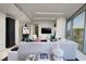 Spacious living room with modern decor, large windows and beautiful city views at 3726 S Las Vegas Blvd # 1107, Las Vegas, NV 89158