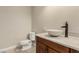 Modern half bath with vessel sink at 3789 Gershon Ct, Las Vegas, NV 89121
