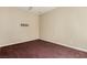 Bedroom with neutral walls and carpeting, pre-wired speakers, and mount for flat screen at 3789 Gershon Ct, Las Vegas, NV 89121