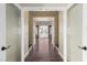 Charming entryway with glass doors leading to a welcoming view of the front yard and neighborhood at 3789 Gershon Ct, Las Vegas, NV 89121