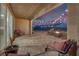 Covered patio with comfortable seating and a view of the backyard at 4315 E Cactus Canyon Dr, Pahrump, NV 89061