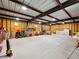 Large garage interior featuring ample storage and workspace at 5340 N Campbell Rd, Las Vegas, NV 89149