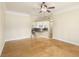 Spacious living room featuring tile floors with an open concept connecting to kitchen at 5340 N Campbell Rd, Las Vegas, NV 89149