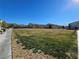 View of common green space in a community with mature trees and a covered picnic pavilion at 760 Crisp Morning Ct, North Las Vegas, NV 89086