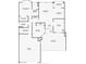 Detailed floor plan showcasing the layout of the home with labeled rooms and dimensions at 10041 Arbuckle Dr, Las Vegas, NV 89134