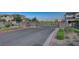 Gated community entrance with lush landscaping, offering security and curb appeal at 195 Cactus Sunrise St, Las Vegas, NV 89138