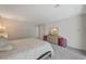 Bright main bedroom with light-colored walls and neutral carpet, creating a relaxing ambiance at 195 Cactus Sunrise St, Las Vegas, NV 89138