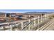 Elevated balcony showcases panoramic cityscape with mountains, buildings, and highways at 200 Hoover Ave # 1210, Las Vegas, NV 89101