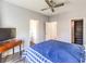 Comfortable main bedroom with wood floors featuring ample storage and closet space at 251 S Green Valley Pkwy # 3412, Henderson, NV 89012