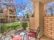 Cozy patio with seating area overlooking the green space, perfect for relaxation at 251 S Green Valley Pkwy # 3412, Henderson, NV 89012