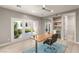 Modern home office with courtyard access, a comfortable workspace with natural light at 2623 Turtle Head Peak Dr, Las Vegas, NV 89135