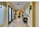 Elegant foyer featuring tile flooring, decorative lighting, and ample space for decor at 3801 W Hammer Ln, North Las Vegas, NV 89031