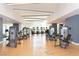 Well-equipped gym with modern exercise machines and bright lighting at 4575 Dean Martin Dr # 3007, Las Vegas, NV 89103