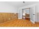 Another view of the home office shows natural light and an open doorway at 5516 Cory Pl, Las Vegas, NV 89107