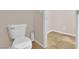 Clean and simple bathroom with a standard toilet and neutral color scheme at 6435 Parrot Ridge Ct, Las Vegas, NV 89139
