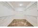 Spacious walk-in closet with installed shelving at 7567 Wingspread St, North Las Vegas, NV 89084
