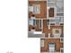 Second floor plan featuring bedrooms, bathrooms and a living space at 7581 Slipstream St, Las Vegas, NV 89139